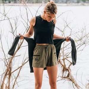 Bearded goat Summit Short Olive Active Lightweight